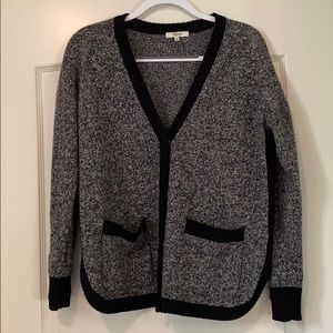 Madewell Grey Cardigan Sweater